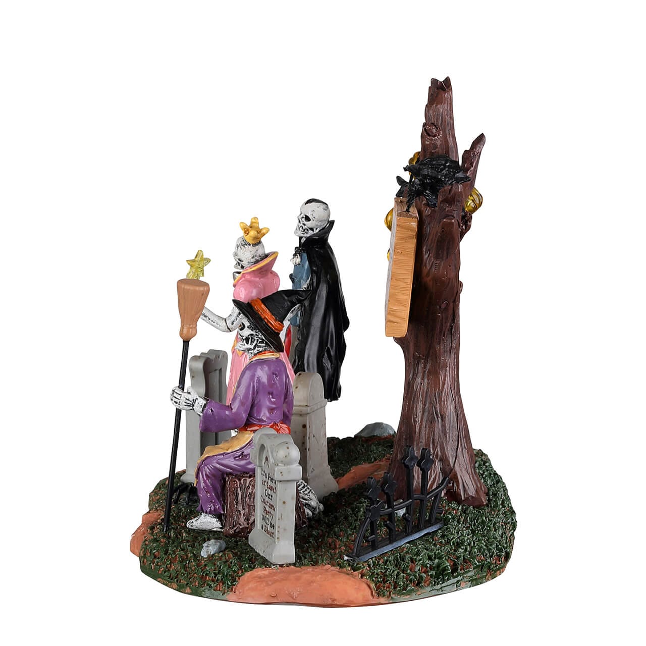 lemax-graveyard-costume-party-spooky-town-figuren image 2