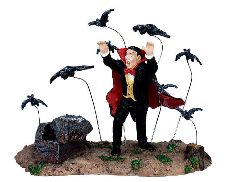 lemax-vampire-bats-spooky-town-figur-mit-flederm-usen-f-r-halloween-d-rfer image 1