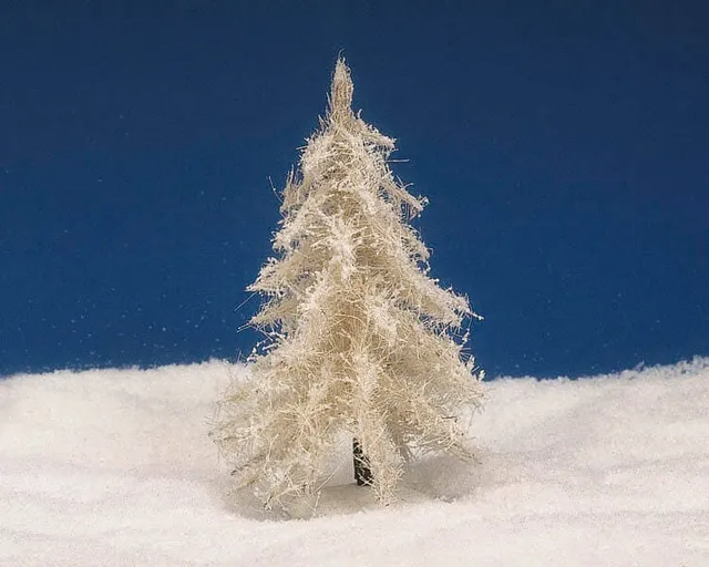 lemax-6-glittering-fir-white-miniatur-tannen-6er-set image 1