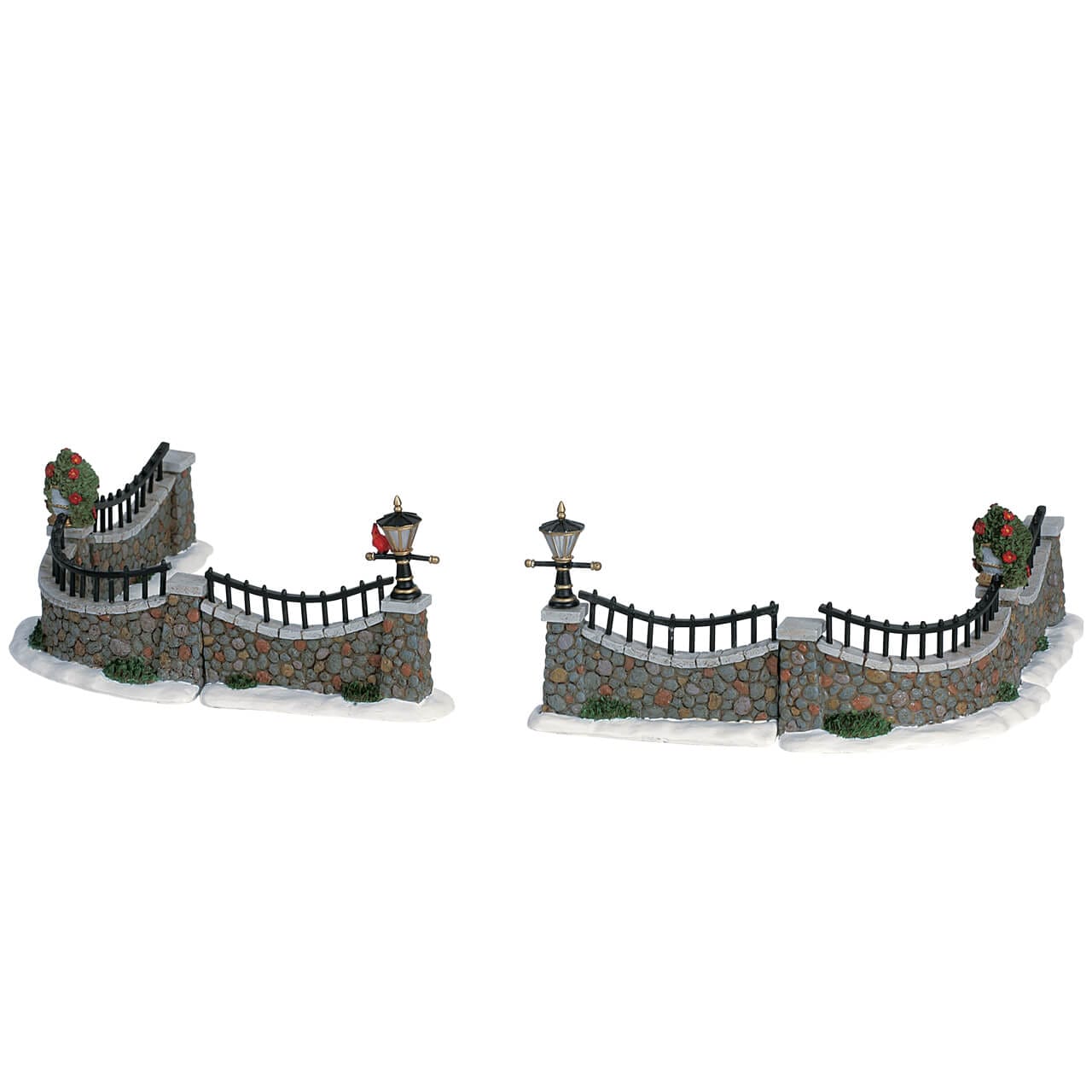 lemax-stone-wall-set-of-6-6-teiliges-steinmauer-set-f-r-weihnachtsd-rfer image 2