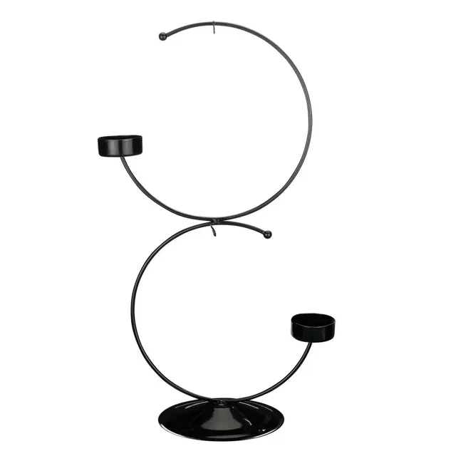 inge-glas-ornamentst-nder-schwarz-37-cm image 1