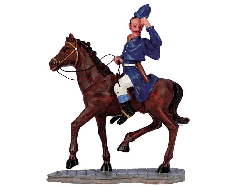 lemax-mounted-policeman-miniaturfigur-f-r-weihnachtsdorf image 1
