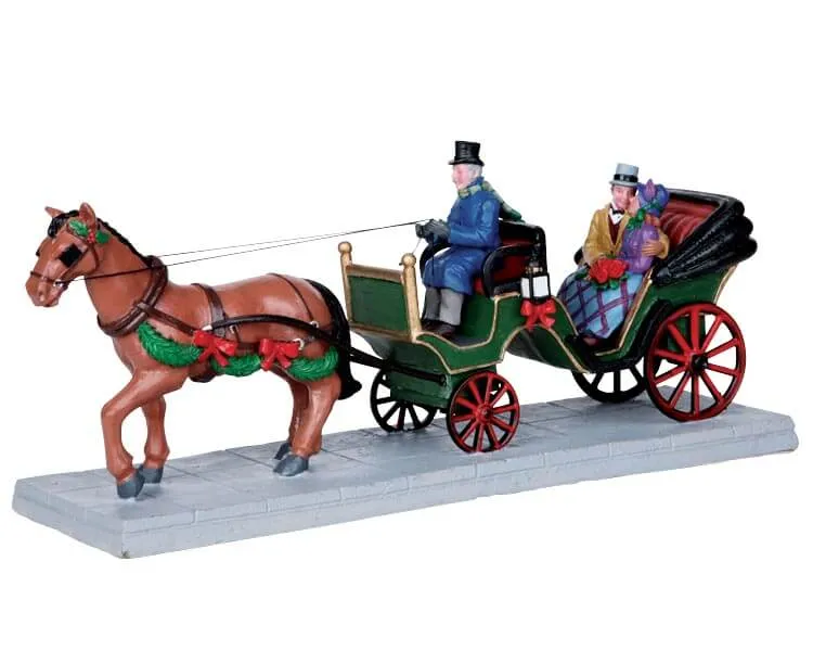 lemax-romantic-carriage-ride-miniatur-kutschenfigur-f-rs-dorf image 1