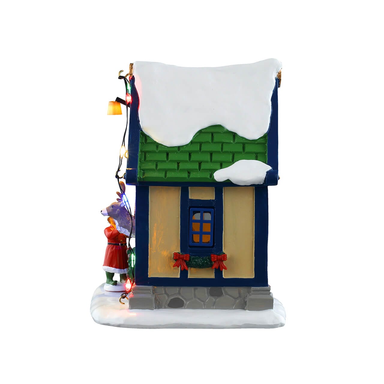 lemax-vixen-s-den-rentierstall-miniaturhaus image 3