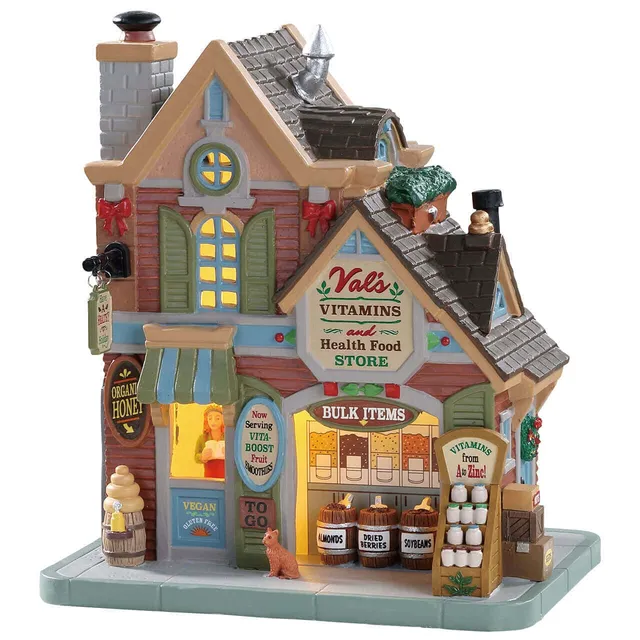 lemax-vals-vitamins-health-food-store-beleuchtetes-minihaus image 1