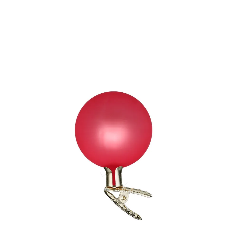 inge-glas-kugeln-auf-clip-pfingstrose-matt-8-cm-christbaumschmuck-aus-glas image 1