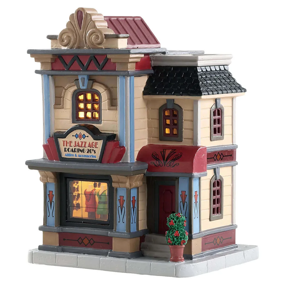 lemax-the-jazz-age-miniatur-szene-f-r-holiday-und-weihnachtsd-rfer image 1
