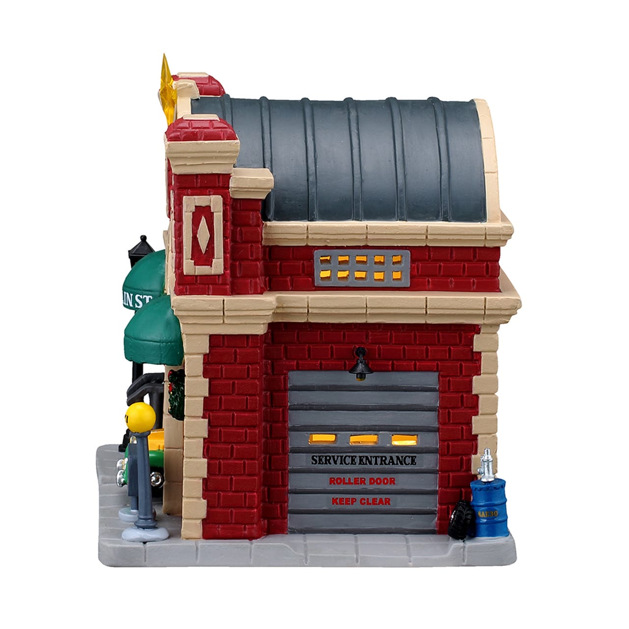 lemax-tinsel-s-taxi-company-caddington-haus image 3