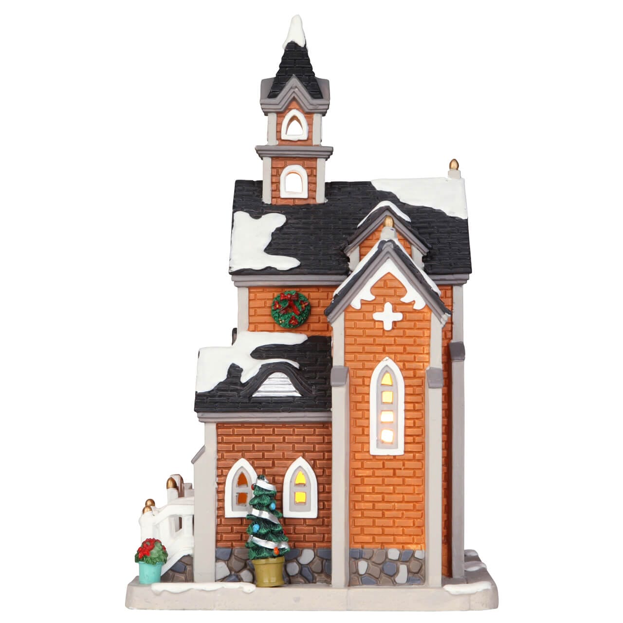 lemax-hyland-valley-church-miniatur-kirche image 2