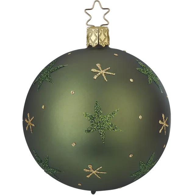 inge-glas-sternenhimmel-10-cm-gl-nzende-christbaumkugel-mit-sternenmotiv-aus-gla image 1