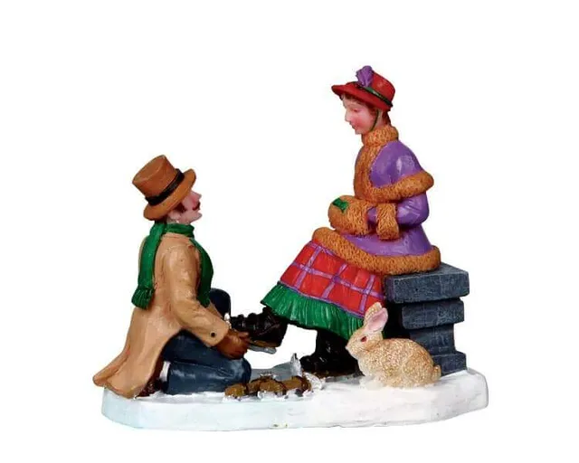lemax-ice-skating-date-miniatur-figur image 1