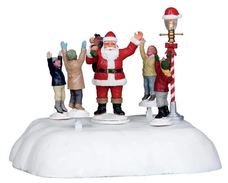 lemax-hooray-for-santa-weihnachts-miniaturfigur image 1