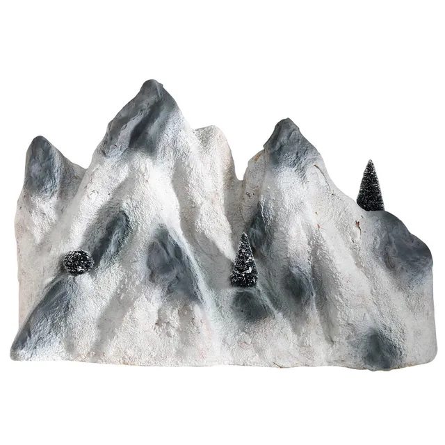 lemax-medium-ski-mountain-backdrop-kulisse-mit-b-umen image 1