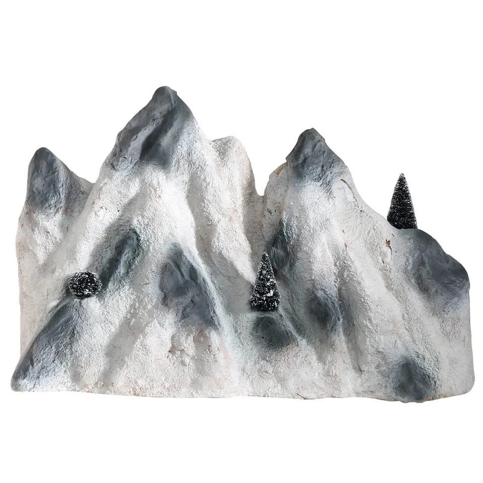 lemax-medium-ski-mountain-backdrop-kulisse-mit-b-umen image 1