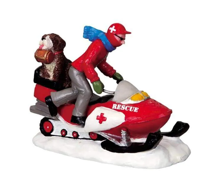 lemax-ski-patrol-rescue-weihnachtsdorf-figuren-set image 1