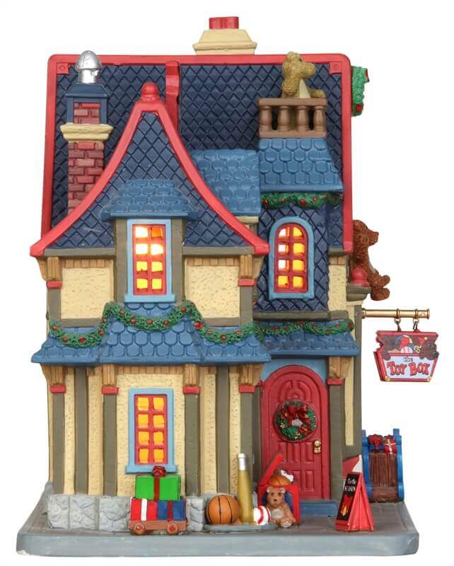lemax-the-toy-box-beleuchtetes-weihnachtsdorf-haus image 3