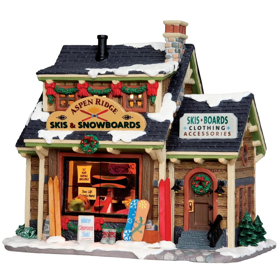 lemax-aspen-ridge-ski-snowboard-shop-miniaturladen image 1