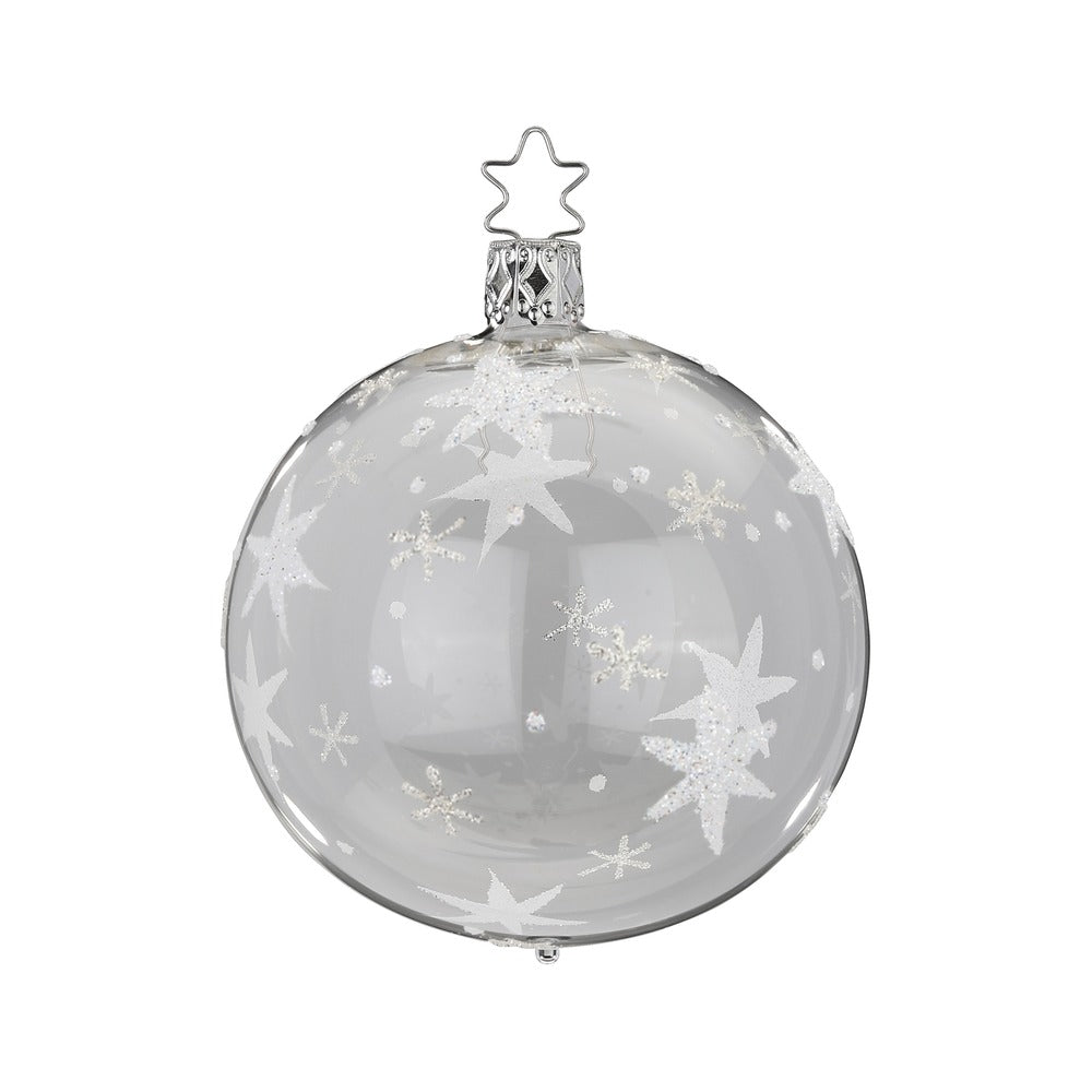 inge-glas-sternenhimmel-christbaumkugel-glasklar-8-cm image 1