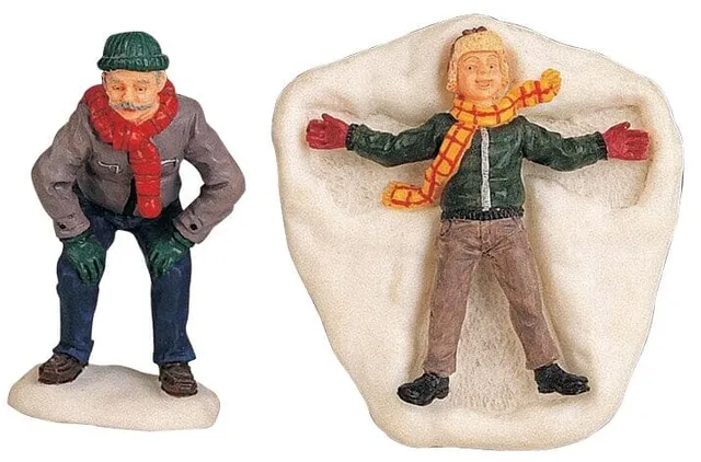 lemax-snow-angel-set-of-2-miniaturfiguren-set image 1