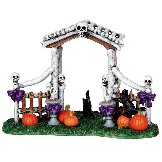 lemax-bone-arbor-miniatur-deko-bogen-spooky-town image 1