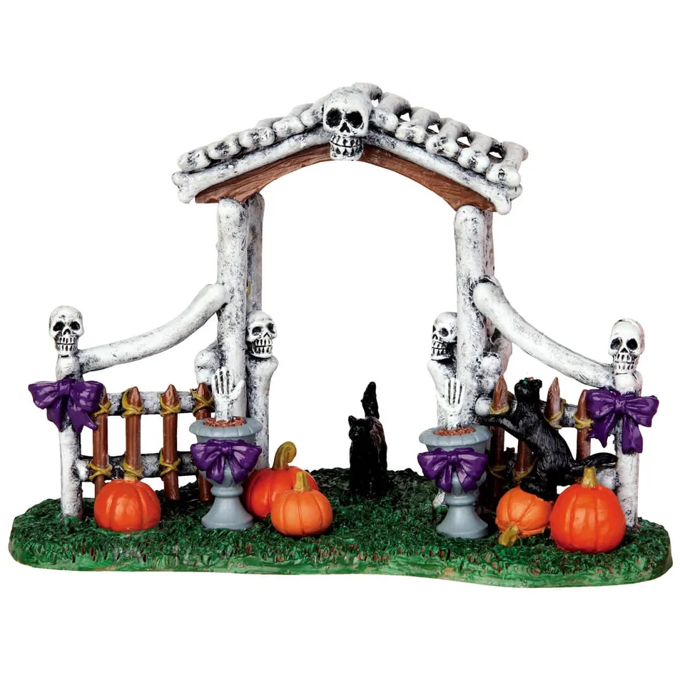lemax-bone-arbor-miniatur-deko-bogen-spooky-town image 1