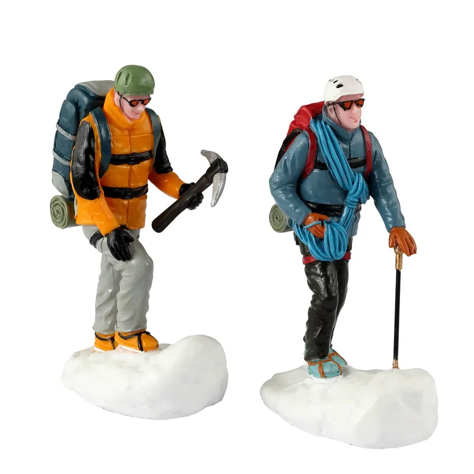 lemax-mountaineers-miniatur-figuren-vail-village image 1