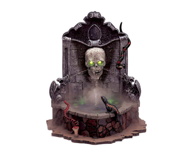 lemax-haunted-fountain-spooky-town-miniatur-brunnen image 1