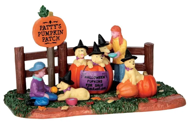 lemax-halloween-pupkins-miniatur-halloween-figuren-set image 1