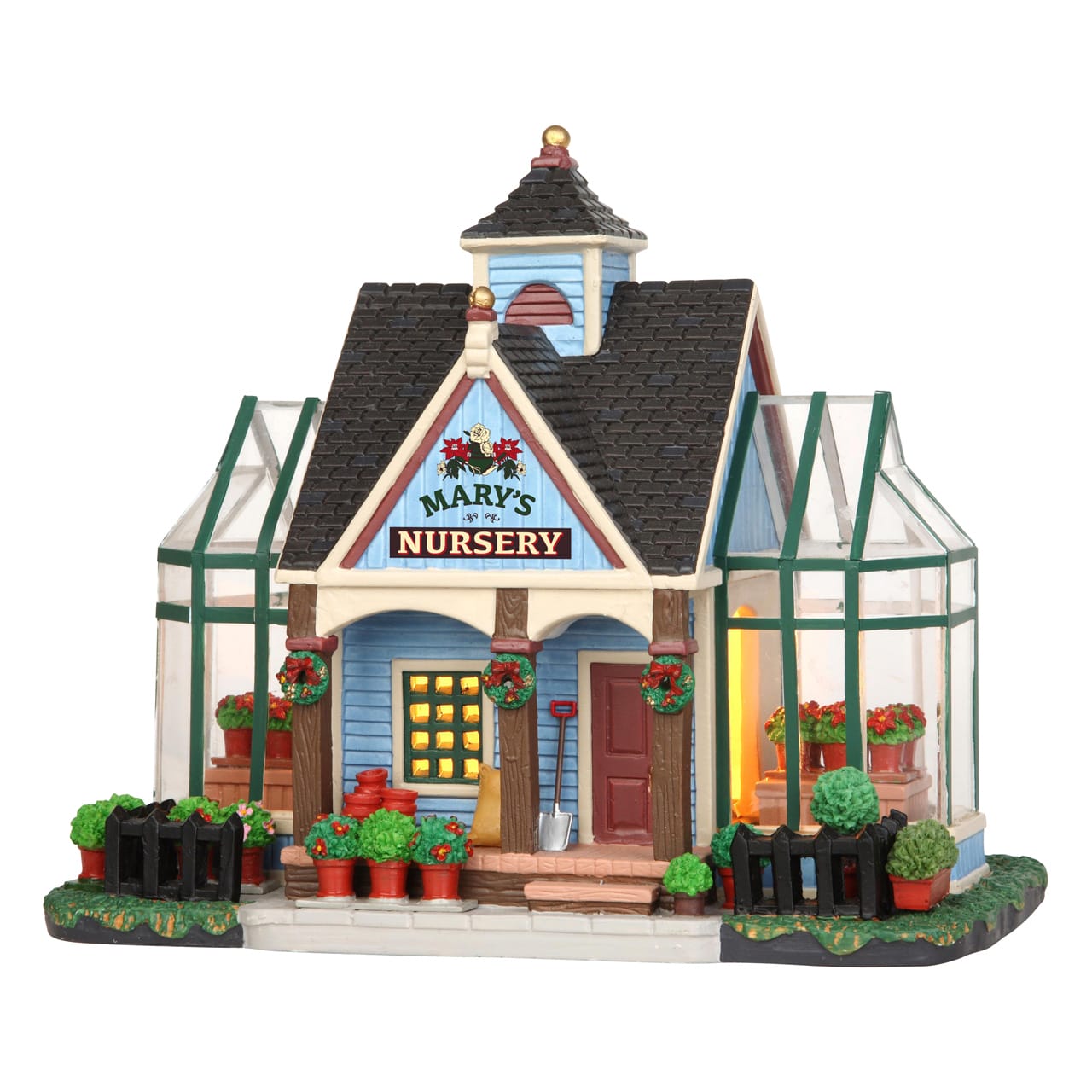 lemax-mary-s-nursery-miniatur-haus-beleuchtet image 1