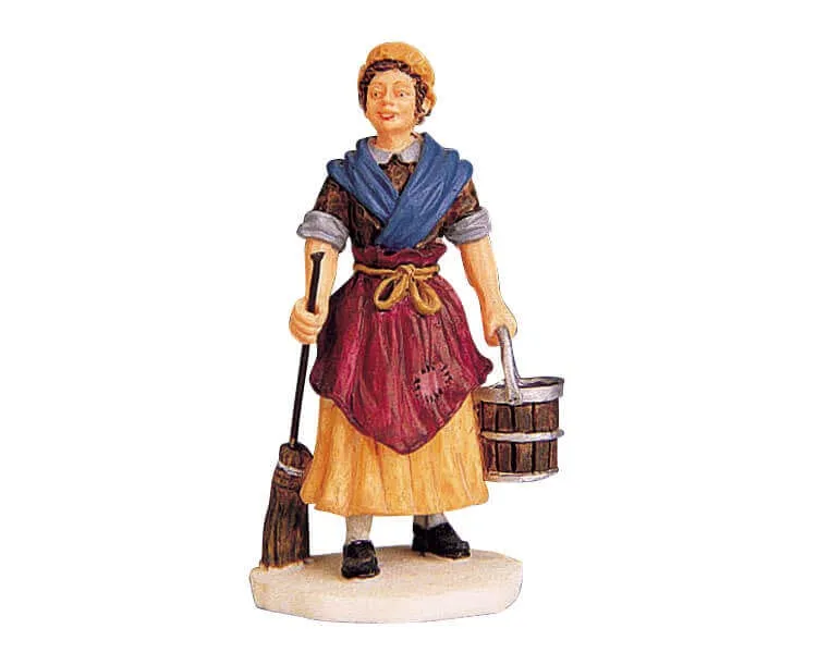lemax-scrub-woman-miniaturfigur image 1