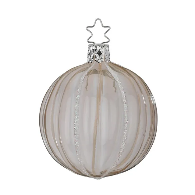 inge-glas-fantasie-christbaumkugel-7-5-cm-creme-beige image 1
