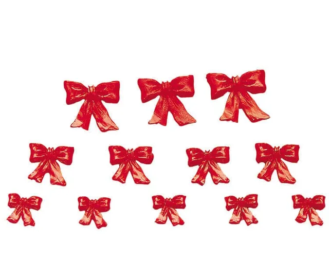 lemax-christmas-red-bow-weihnachtsschleife image 1