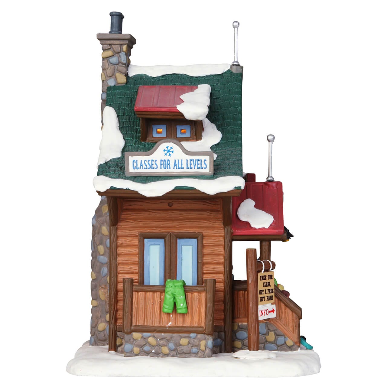lemax-sugar-pine-ski-school-haus image 3