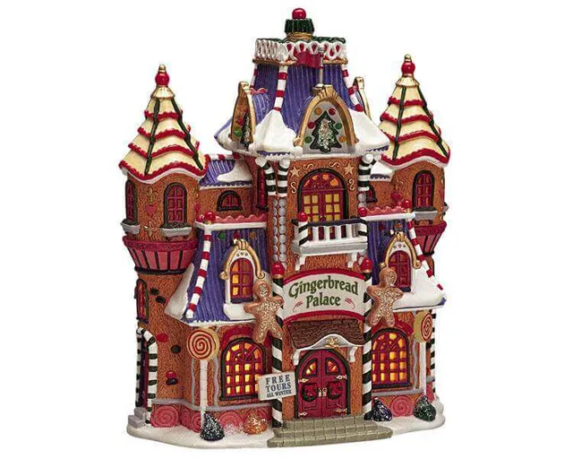 lemax-gingerbread-palace-lebkuchen-palast-geb-ude image 1