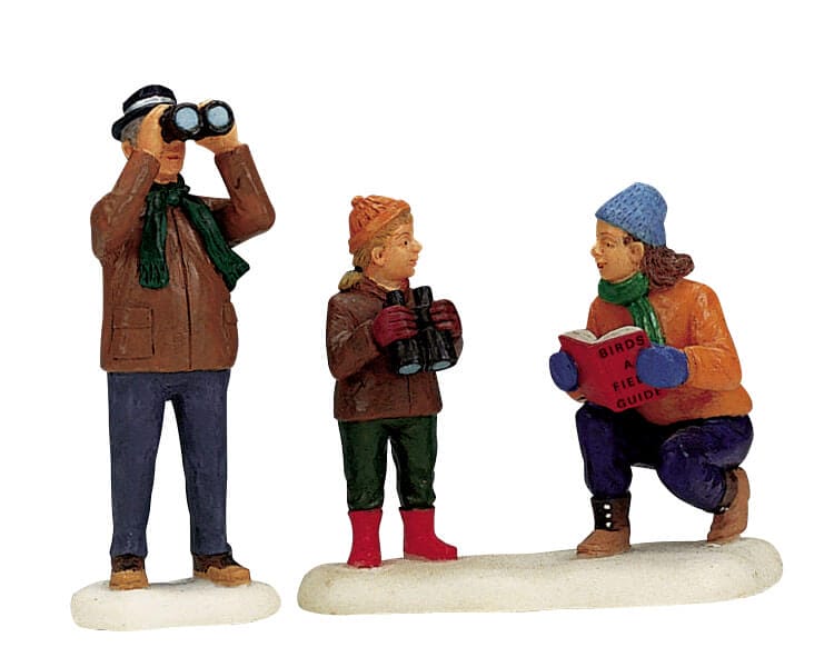 lemax-bird-watching-family-miniatur-figur-familie image 2