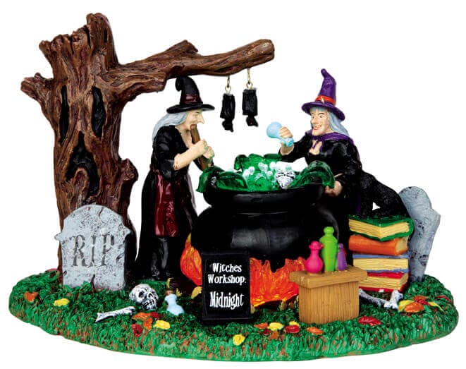 lemax-witches-workshop-miniaturhaus-spooky-town-sammelwelt image 1