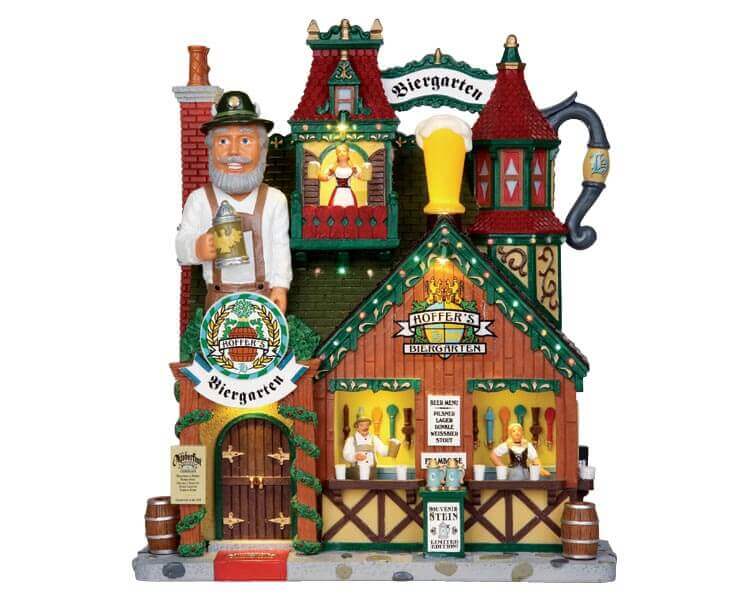 lemax-hoffer-s-biergarten-miniatur-geb-ude image 1