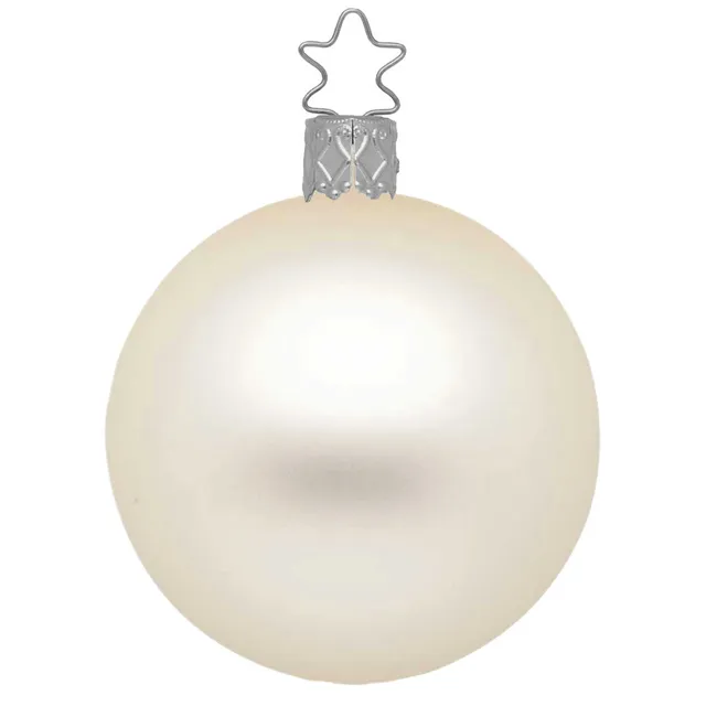 inge-glas-manufaktur-kugel-champagner-matt-15-cm-gro-e-christbaumkugel-aus-glas image 1