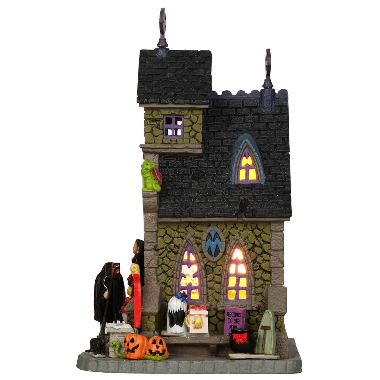 lemax-frank-s-big-day-miniaturszene-spooky-town-halloween image 2
