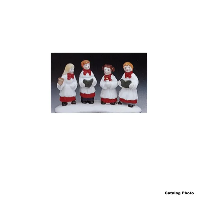 lemax-choir-boys-and-girls-weihnachtschor-miniaturfiguren image 1
