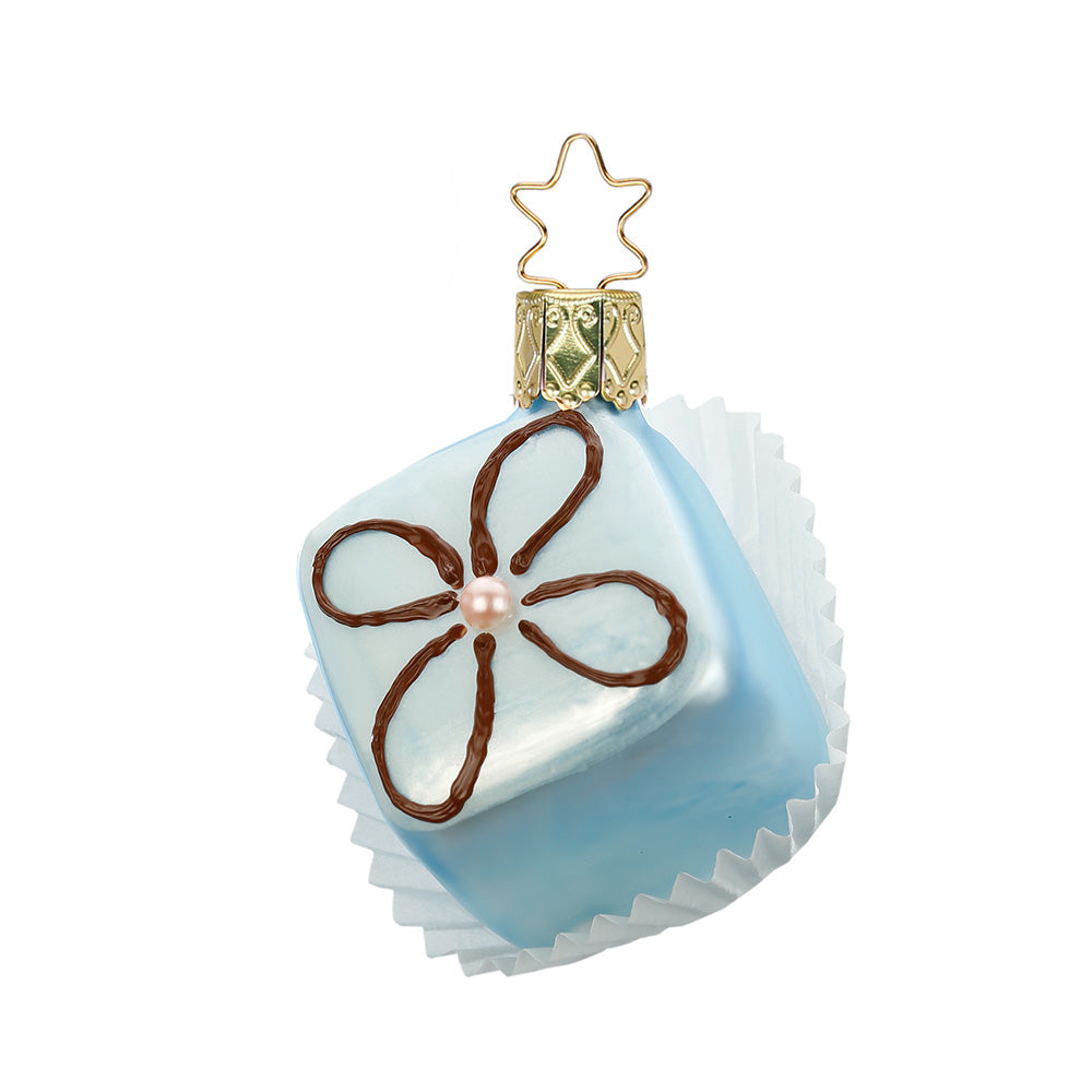 inge-glas-petit-four-christbaumkugel-essen-blau-6-cm image 1