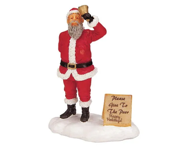 lemax-holidays-seasons-charitable-santa-weihnachtsmann-figur image 1
