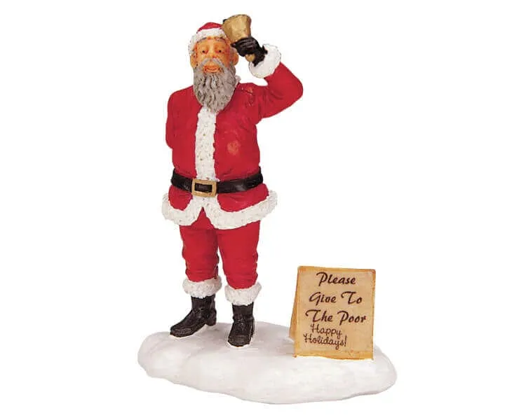 lemax-holidays-seasons-charitable-santa-weihnachtsmann-figur image 1