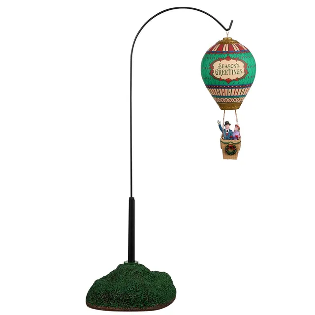 lemax-victorian-hot-air-balloon-caddington-hei-luftballon-figur image 1