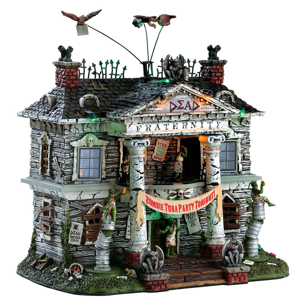lemax-dead-fraternity-spooky-town-gruselhaus image 1