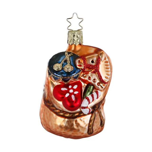inge-glas-manufaktur-geschenkesack-8-cm-beige-creme-christbaumschmuck-aus-glas image 1
