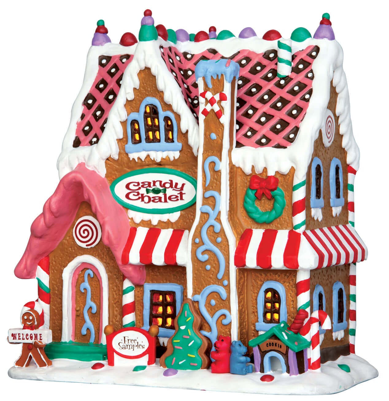 lemax-gingerbread-house-pfefferkuchenhaus-miniaturhaus image 1