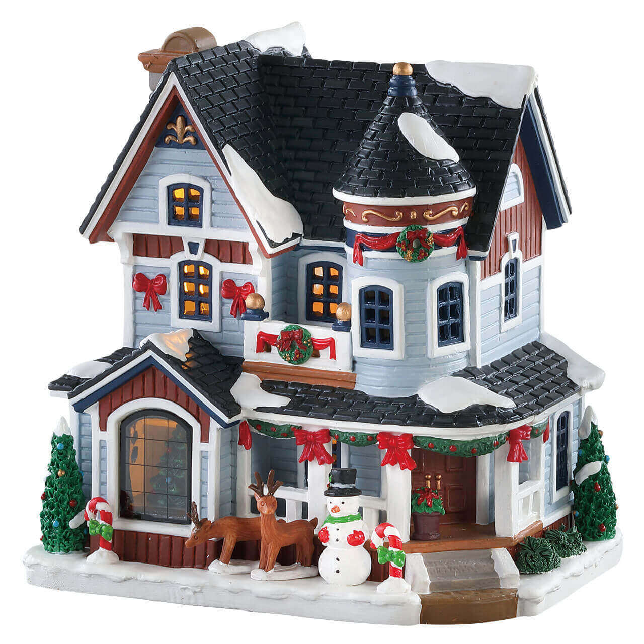 lemax-christmas-residence-weihnachtsdorf-haus-michaels-exclusive-2018 image 1