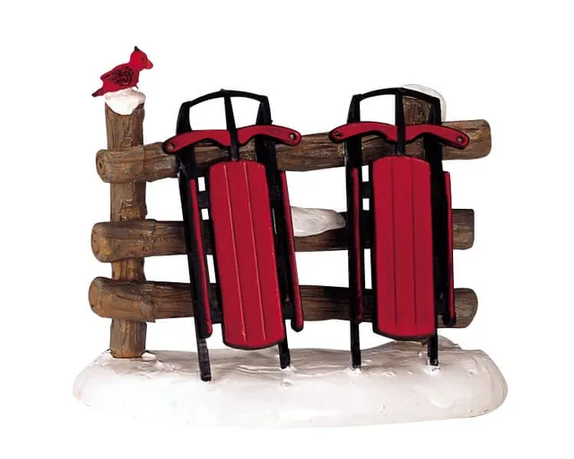 lemax-sleds-at-rest-winter-zubeh-r-figur image 1