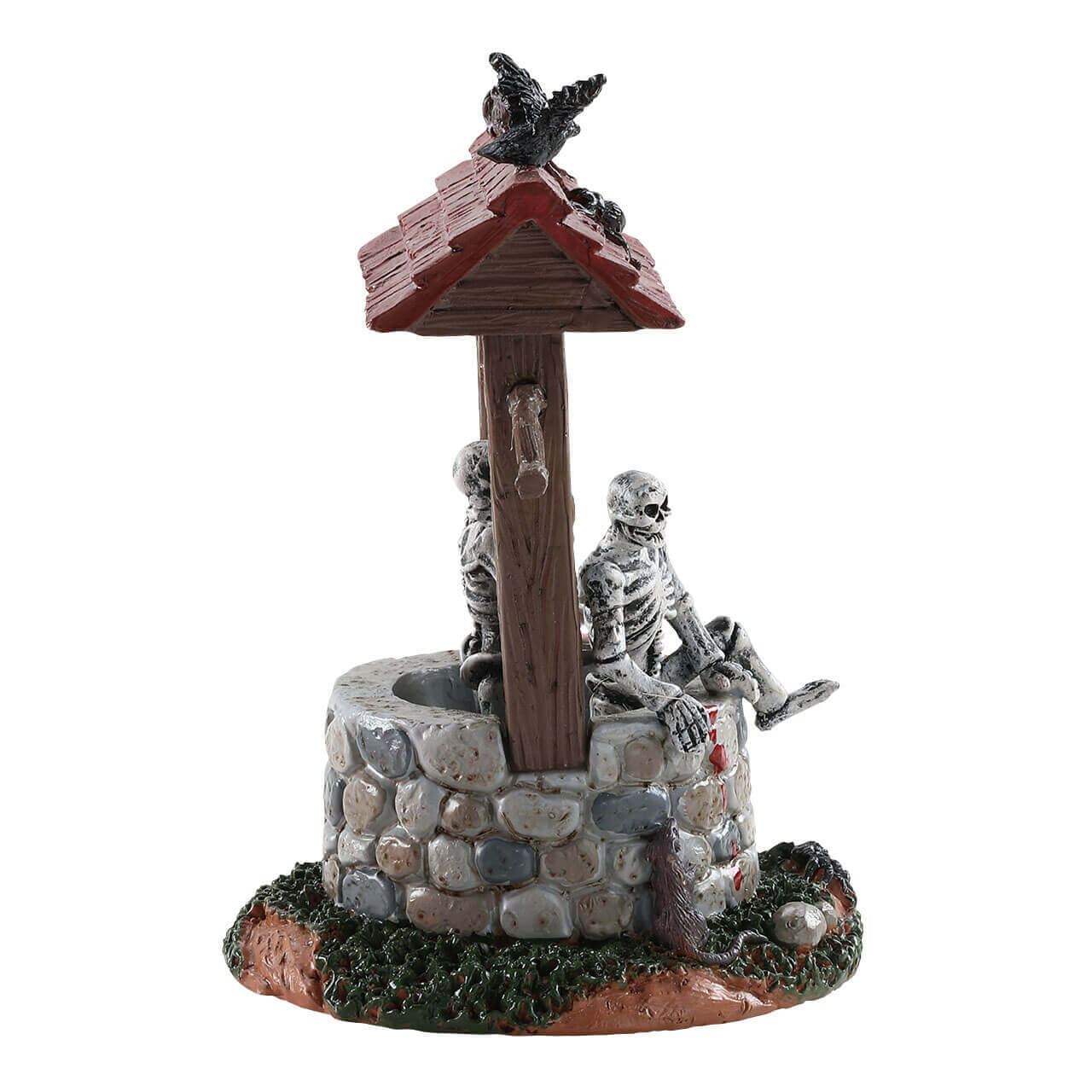 lemax-spooky-town-ghouls-in-well-grusel-brunnen-figur image 3